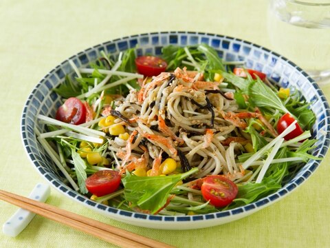 そばのサラダ/Soba Noodles Salad